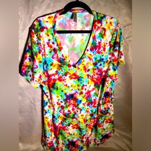 Honeyme Curvy Boutique. Womens 2xl. Bright colors. Comfortable fabric.